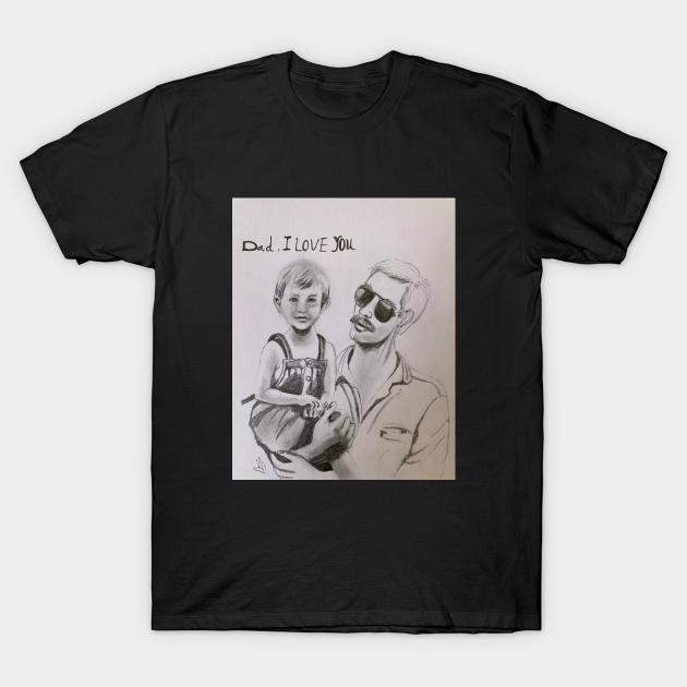 Papa T-Shirt by The artist of light in the darkness 